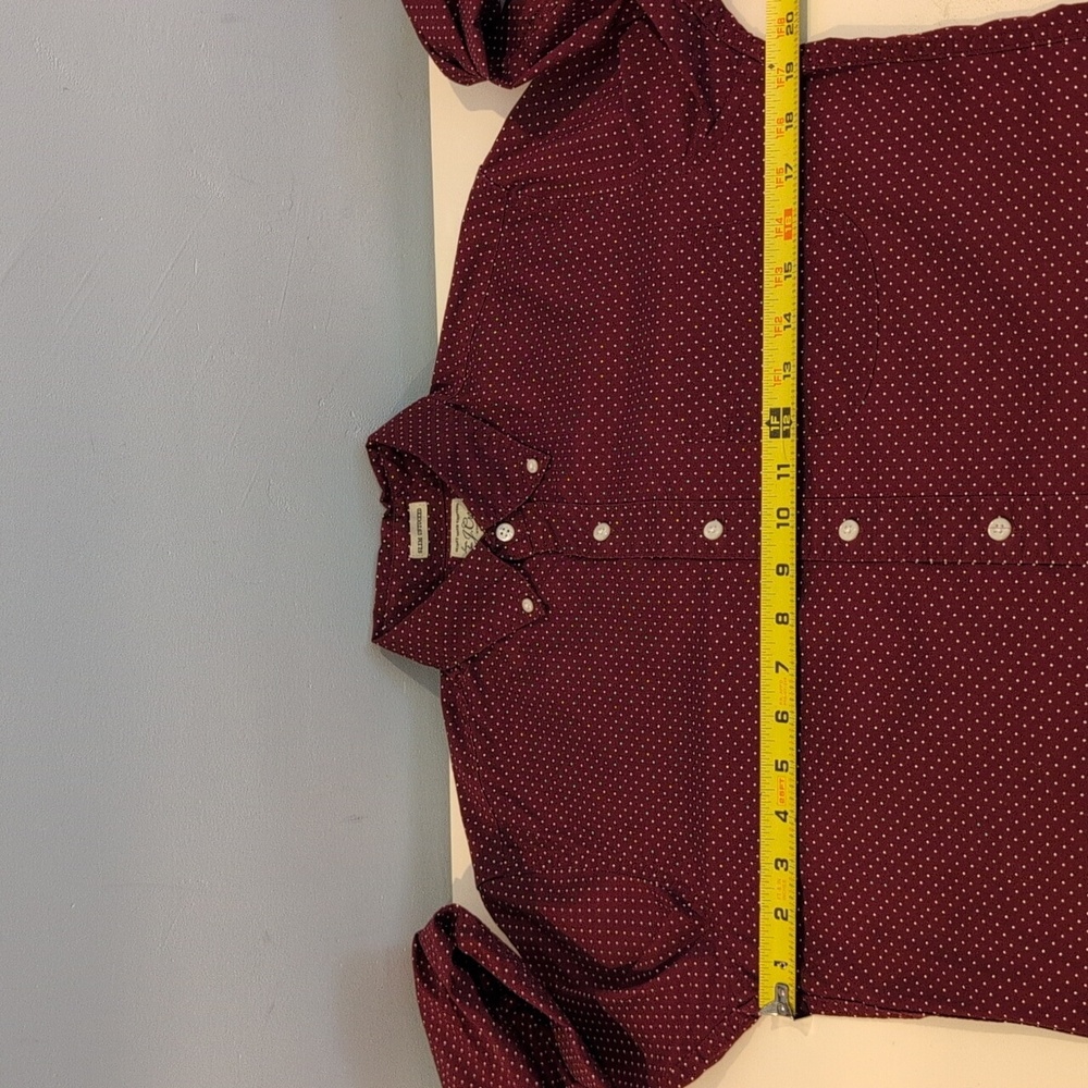 J. Crew Men's Small Slim Untucked Long Sleeve Button Down Shirt Style #K4099 - Picture 9 of 13